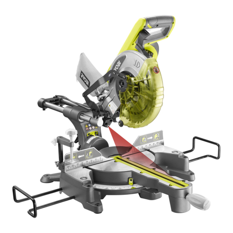 Ryobi RMS254DB User manual Ryobi RMS254DB User manual