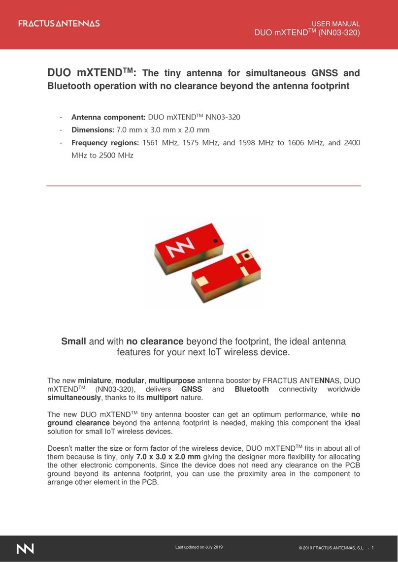Fractus Antennas NN03-320 user manual