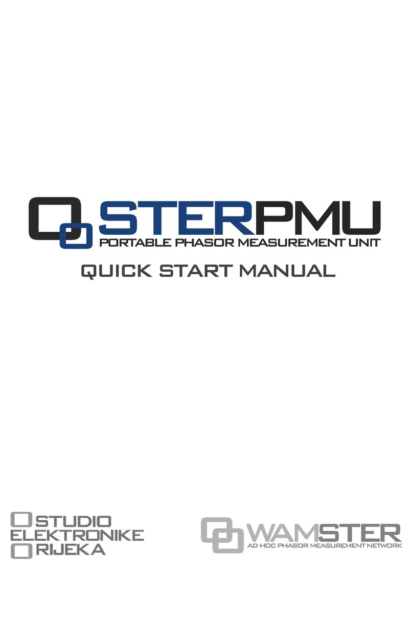 Studio Elektronike Rijeka STER PMU Quick start manual