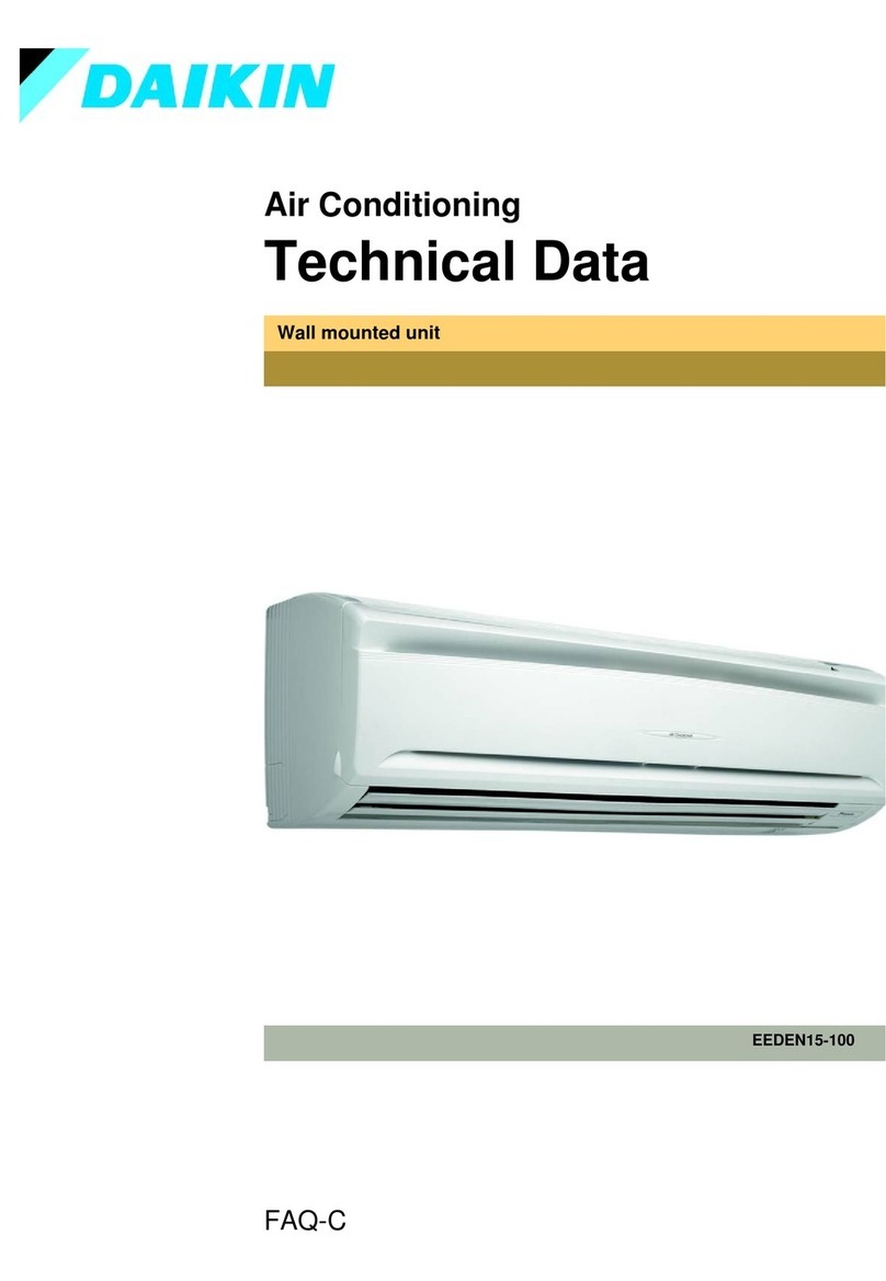 Daikin FAQ-C Series Instruction manual