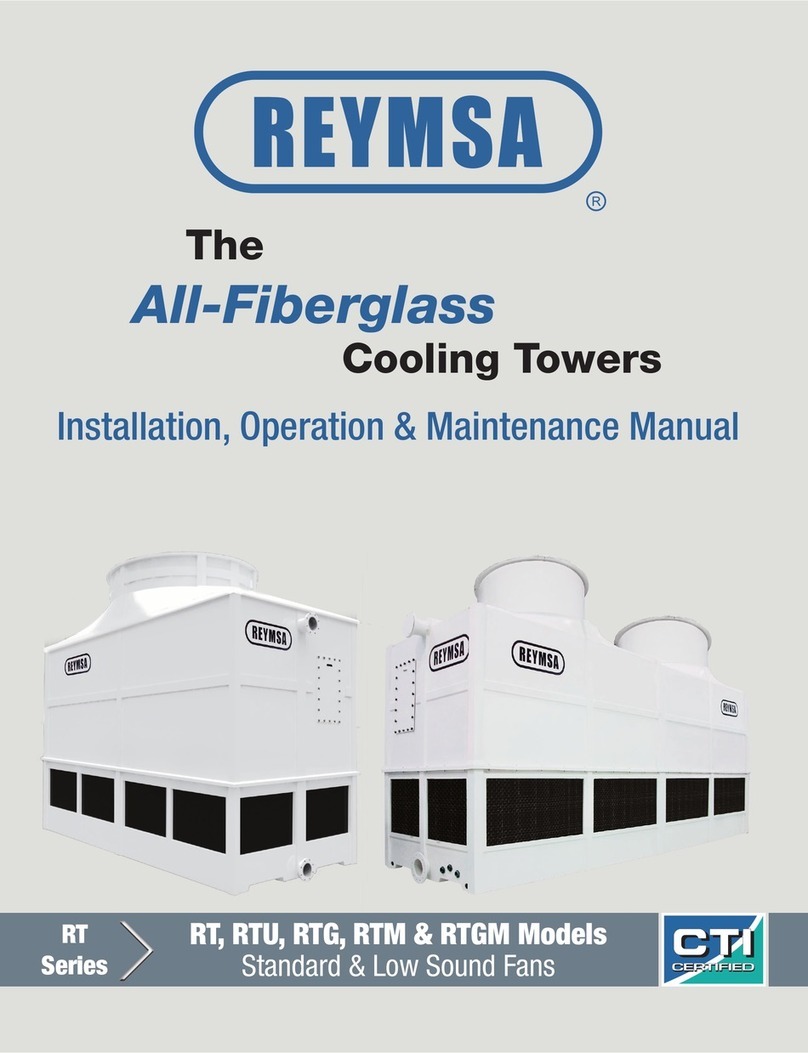 Reymsa RT-404 Installation, operation & maintenance manual