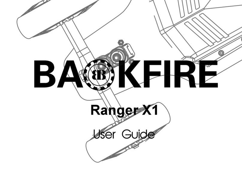 Backfire Ranger X1 User manual