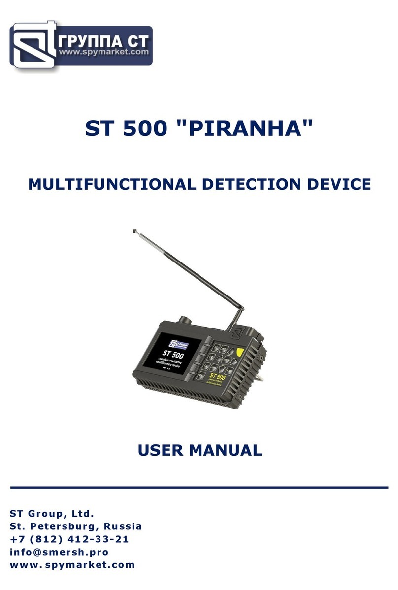 ST Group PIRANHA ST 500 user manual