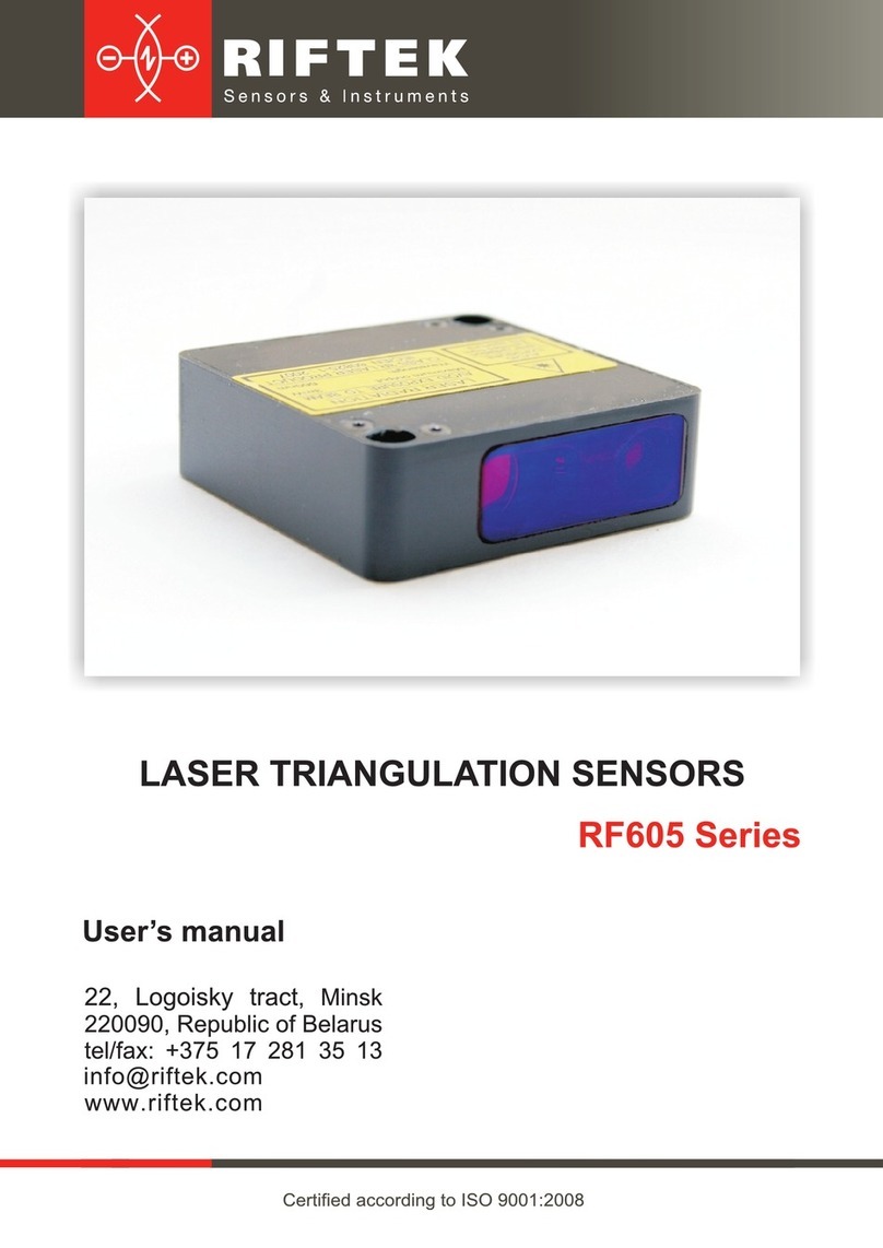Riftek RF605-25/50 user manual