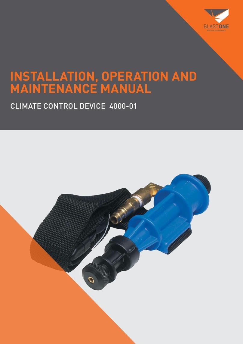 BLASTONE 4000-01 User manual
