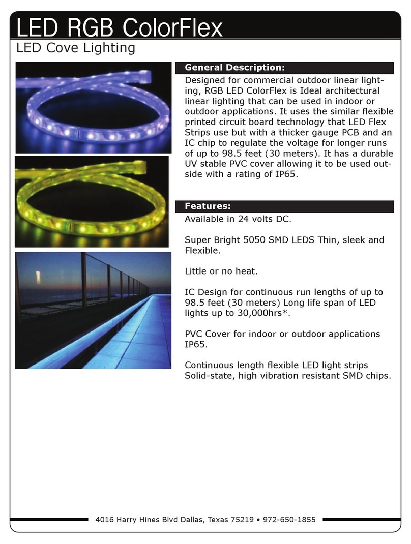 RGB LED Colorflex quick start guide
