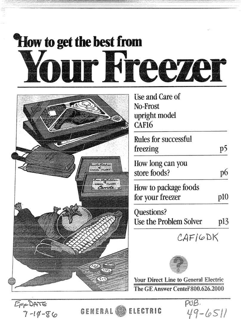 GE CAF16DK Installation instructions GE CAF16DK Installation instructions