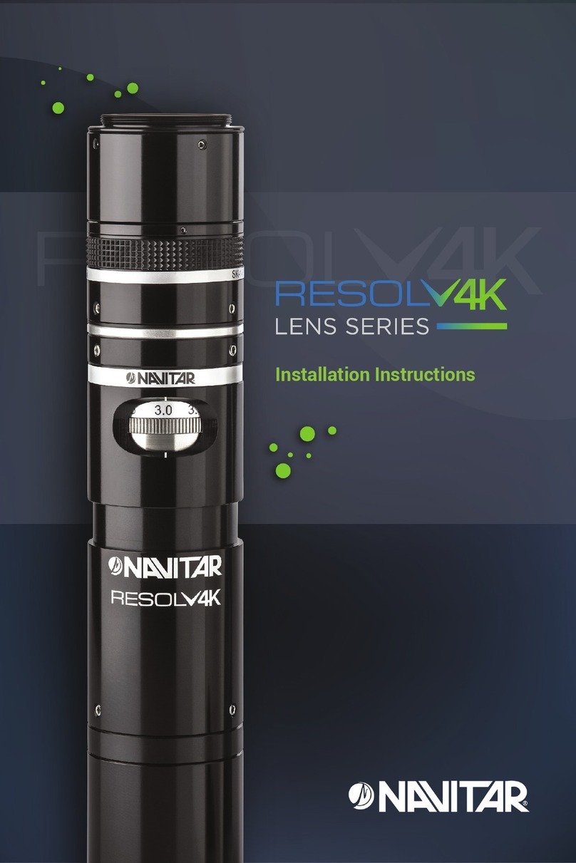 Navitar Resolv4k Series User manual