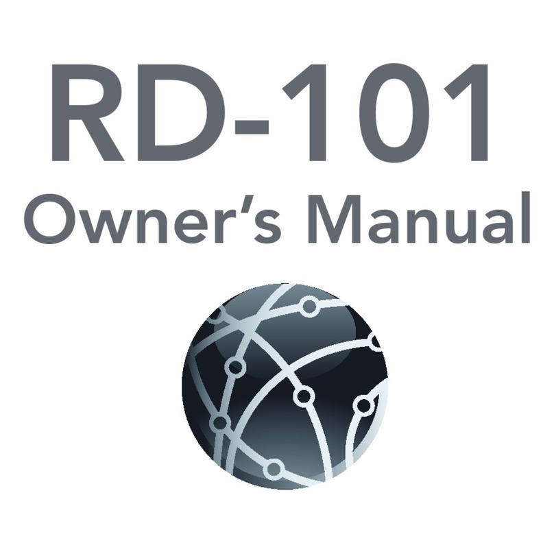 Vitus Audio RD-101 owner's manual