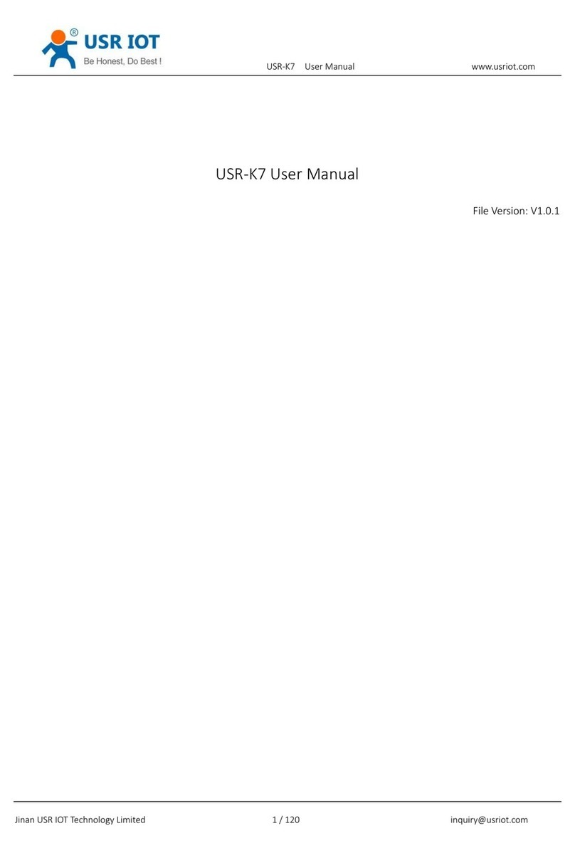 USR IOT USR-K7 User manual