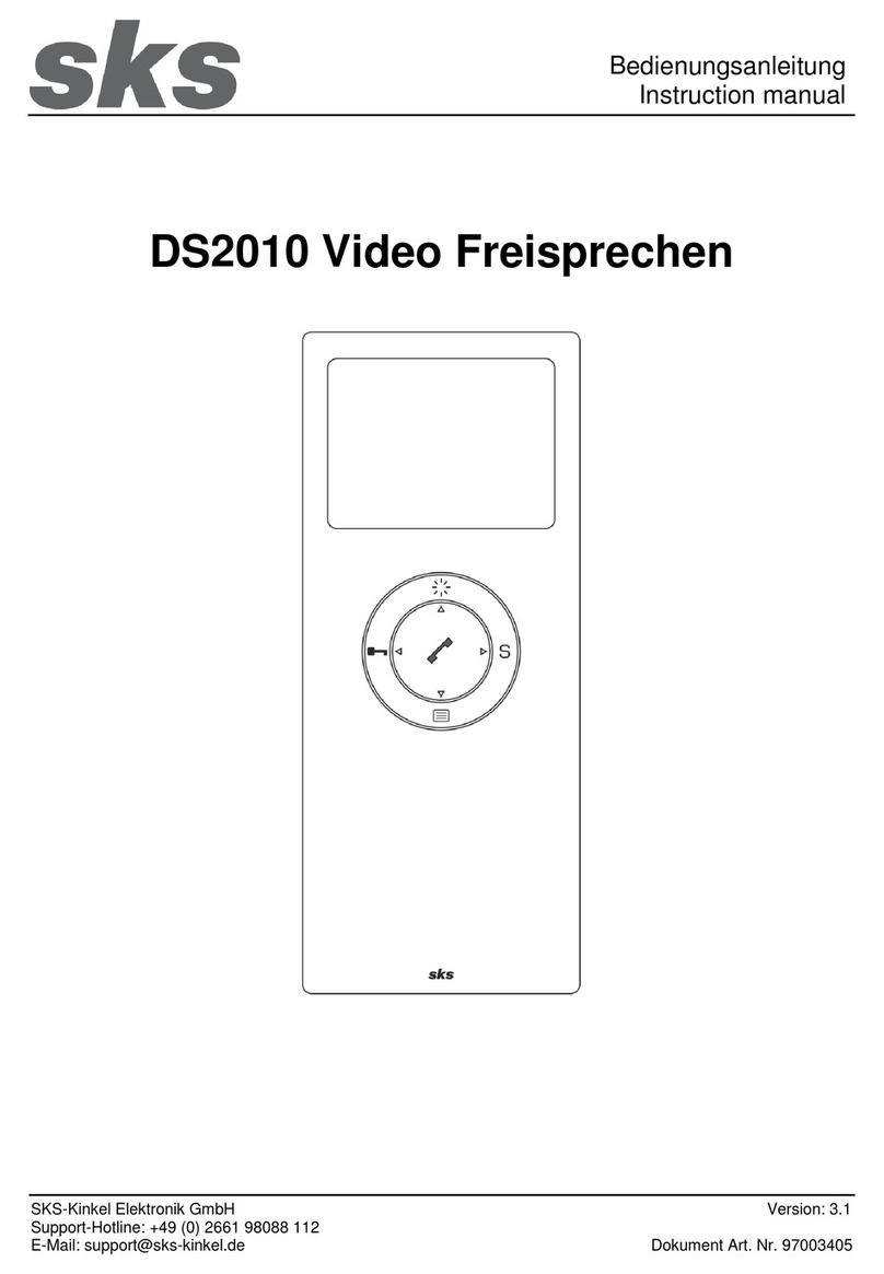 SKS–Kinkel Elektronik DS2010 instruction manual