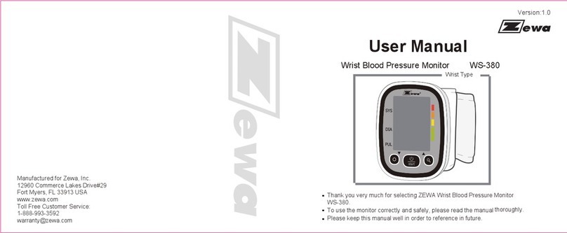 zewa WS-380 User manual