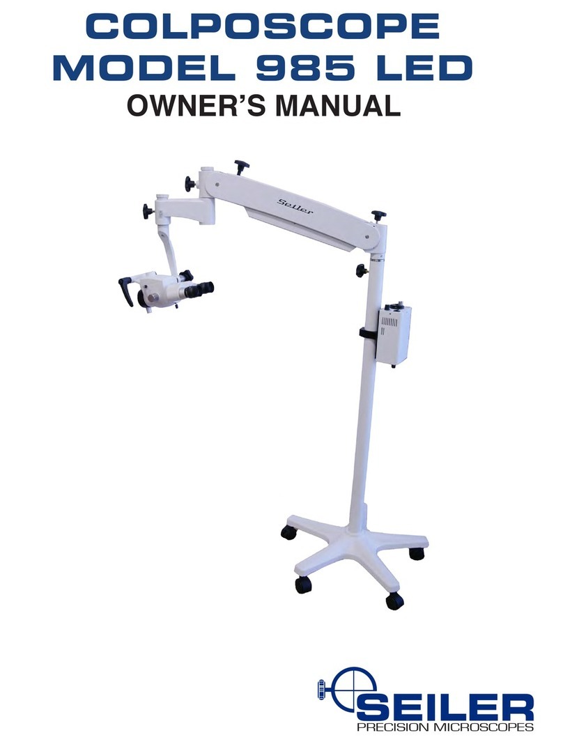 Seiler Coolscope 985 LED owner's manual