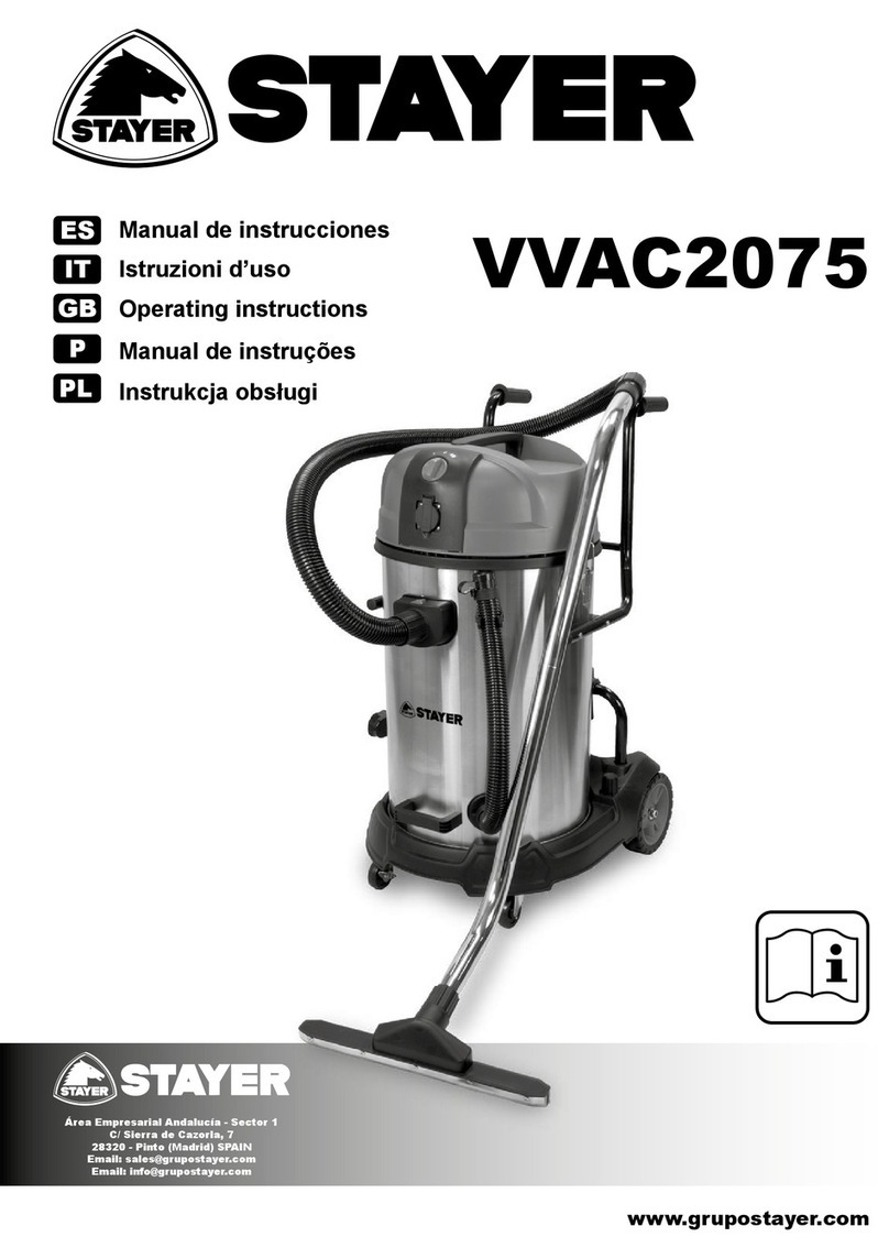 stayer VVAC2075 operating instructions