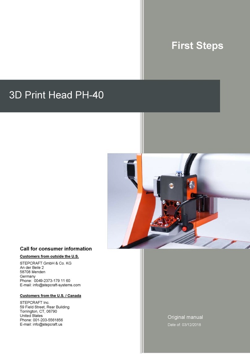 STEPCRAFT PH-40 Original manual