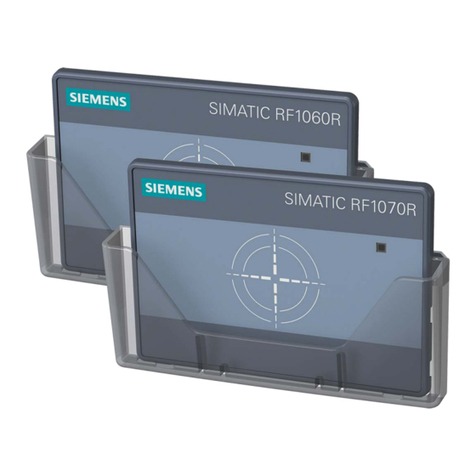 Siemens SIMATIC RF1000 Series User manual
