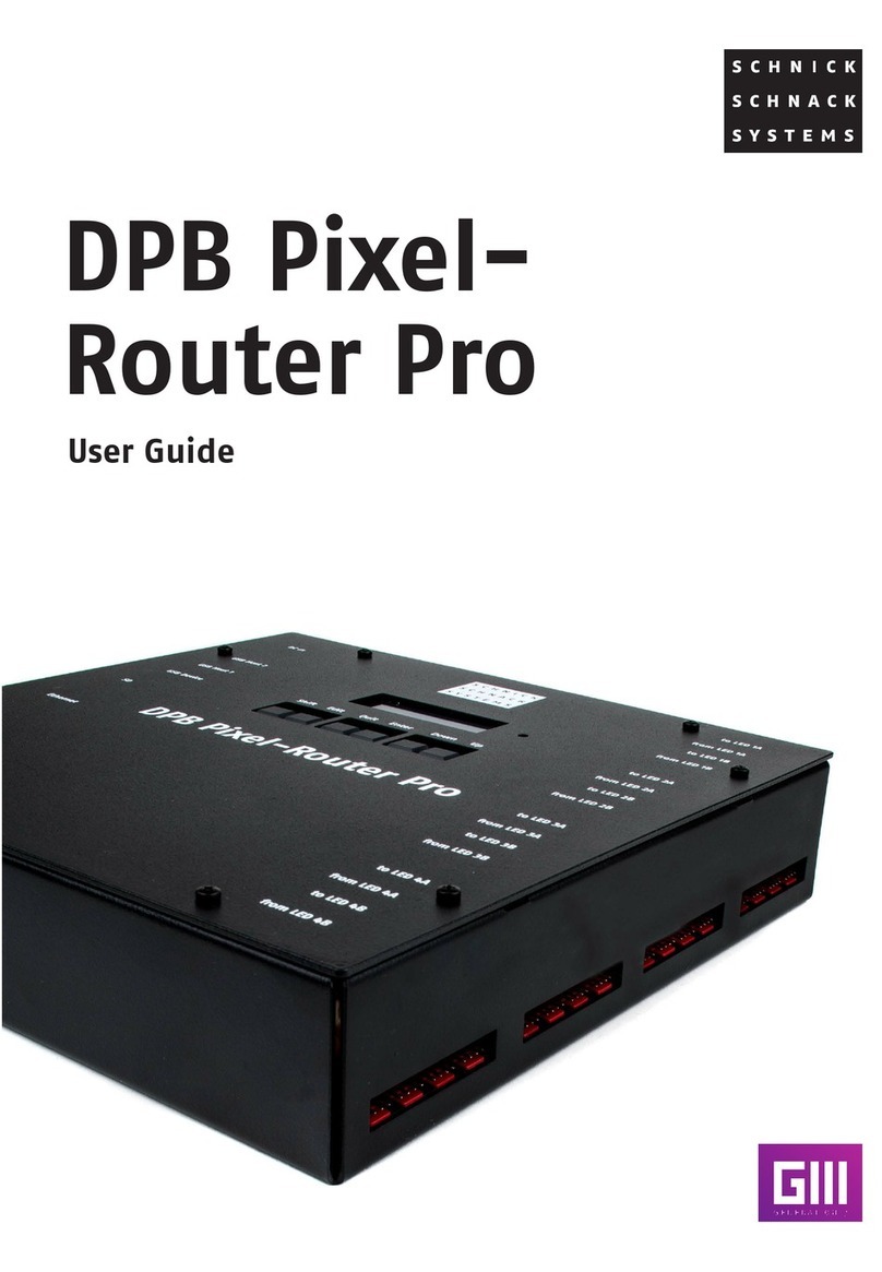 Schnick-Schnack-Systems DPB Pixel-Router Pro user guide Schnick-Schnack-Systems DPB Pixel-Router Pro user guide