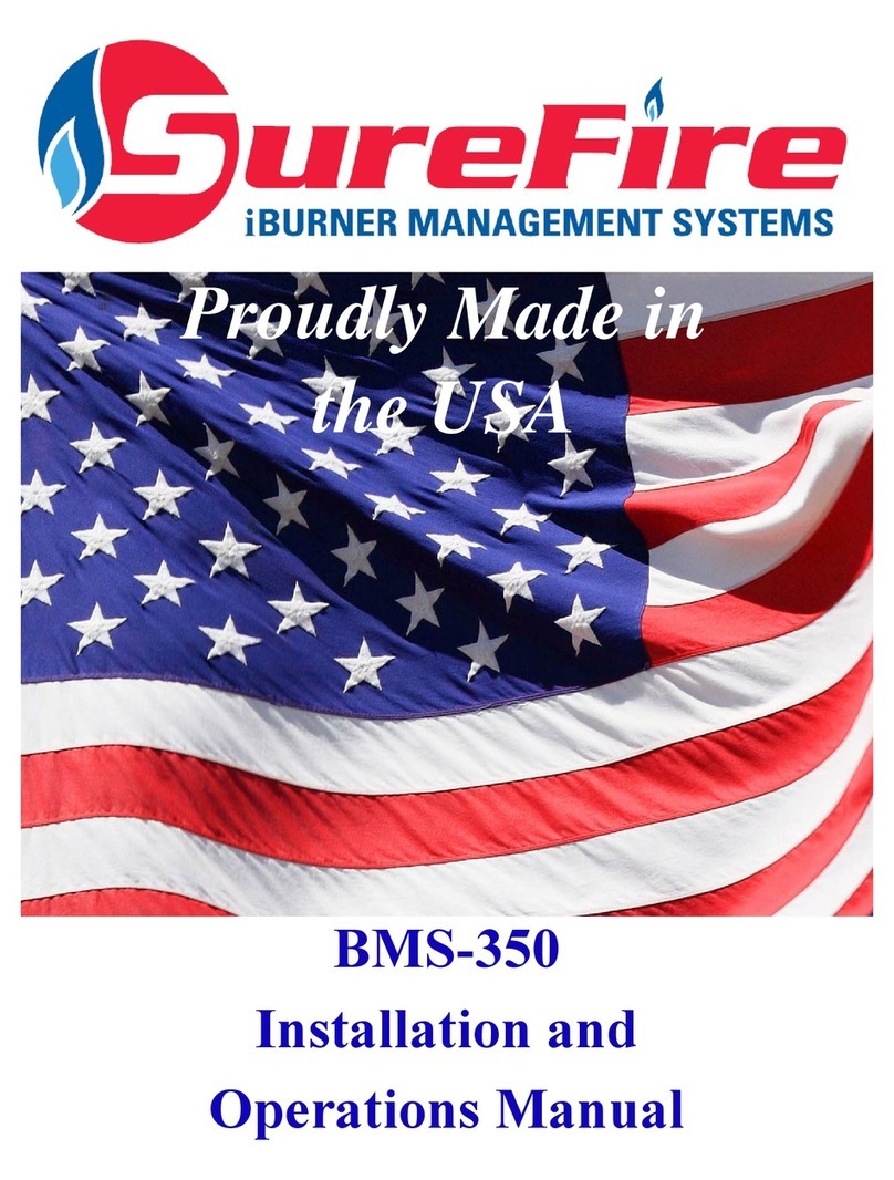 Surefire BMS-350 Installation and operation manual