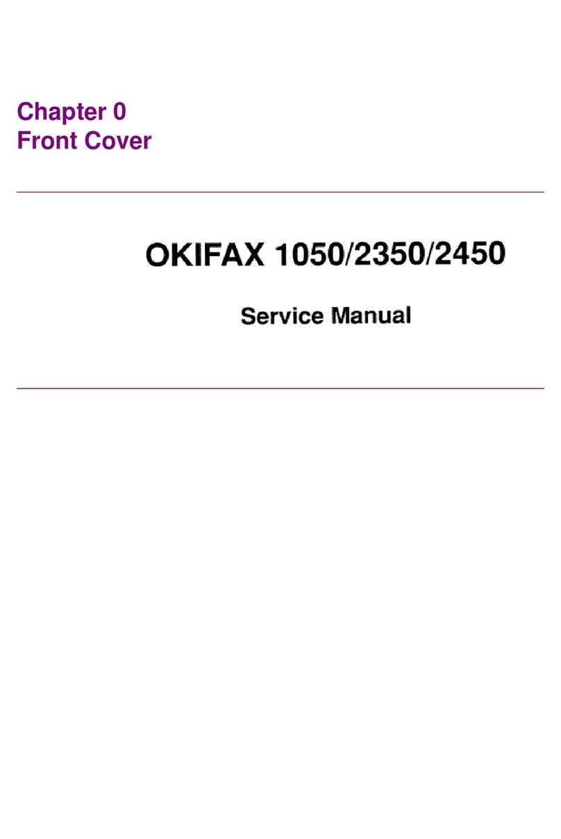 Oki OKIFAX 1050 User manual