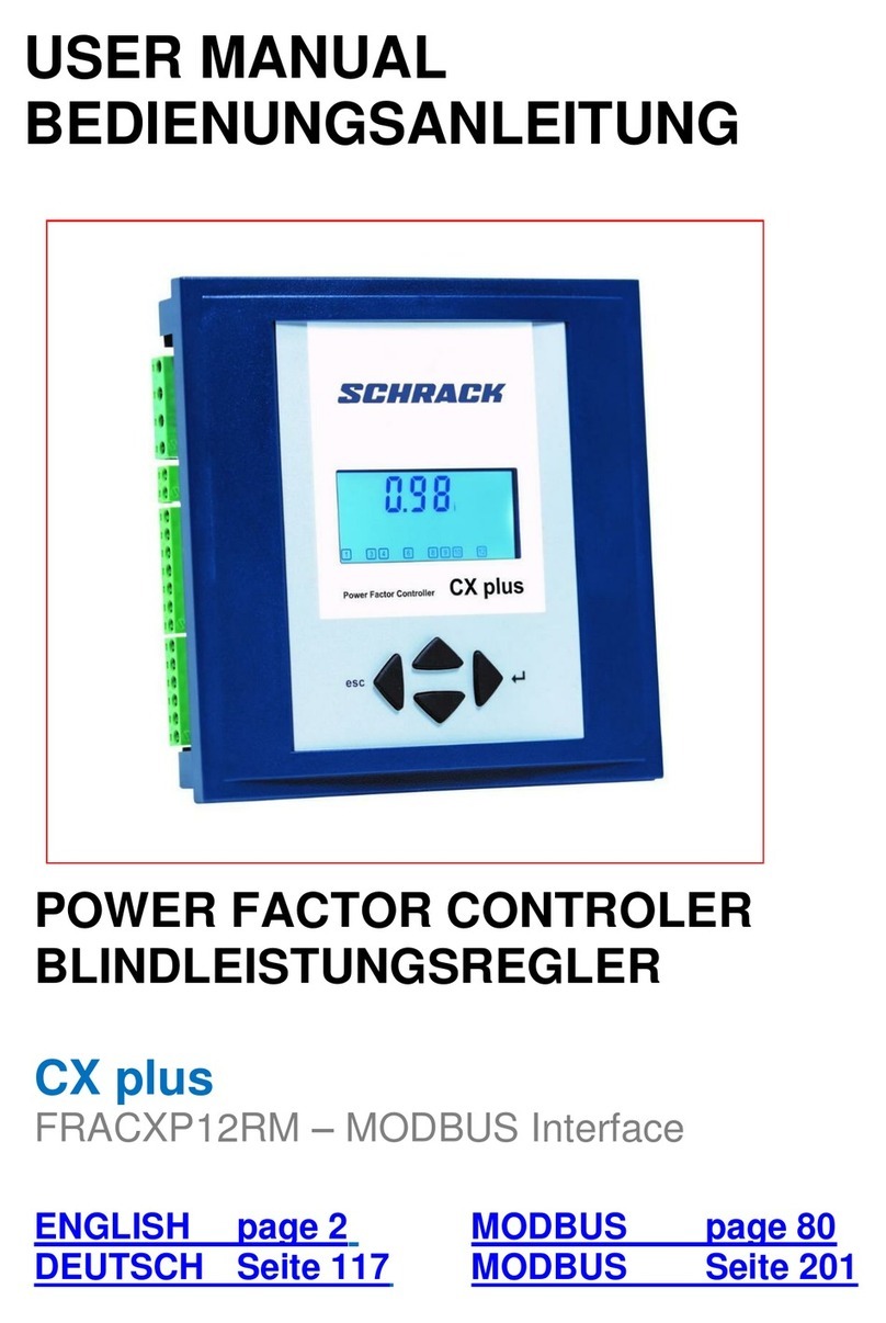 Schrack CX plus user manual