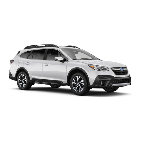 Subaru Outback 2020 Getting started guide
