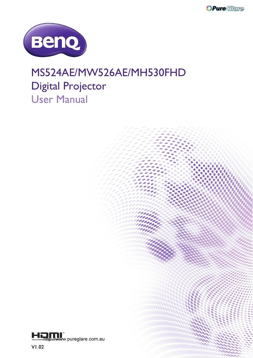 BenQ MS524AE User manual