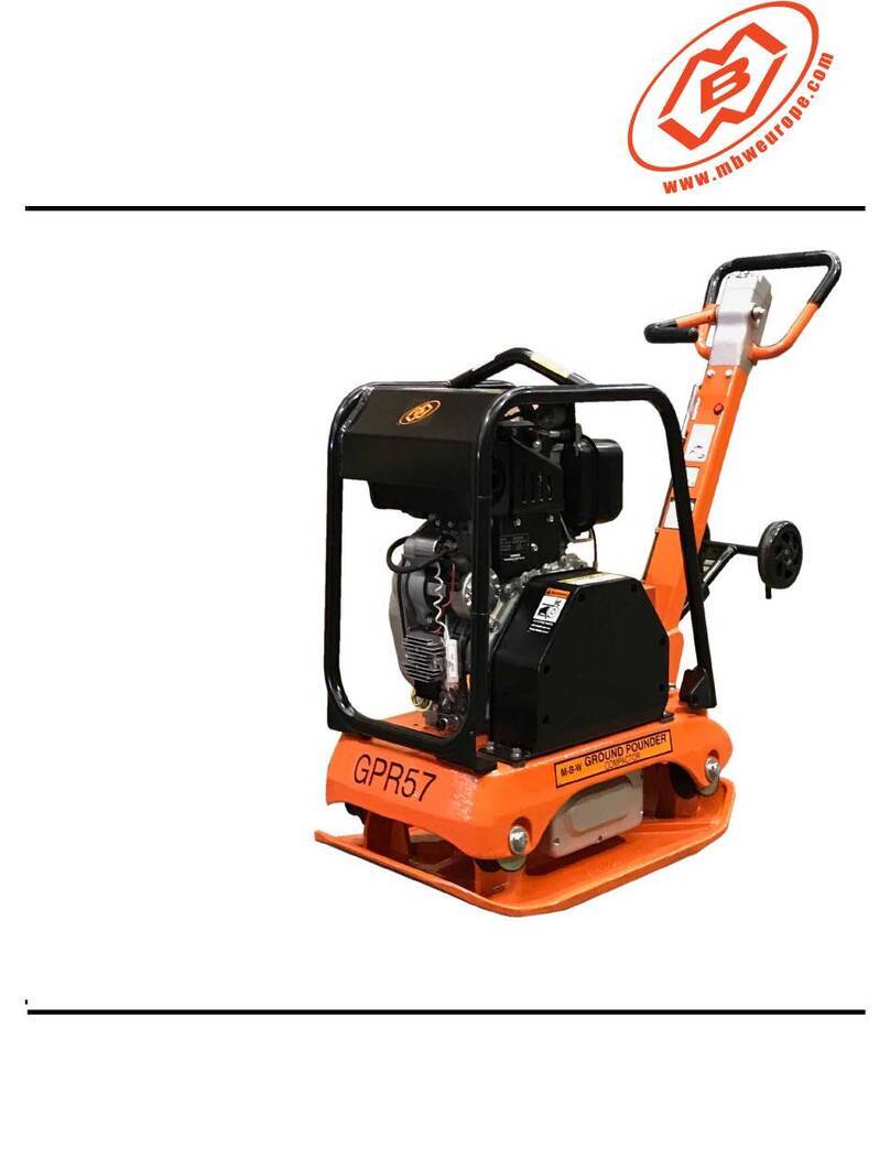 MBW GPR57 User manual