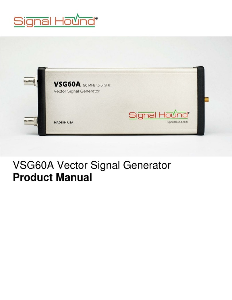 Signal Hound VSG60A product manual