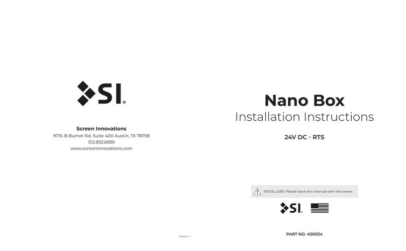 Screen Innovations Nano Box installation instructions