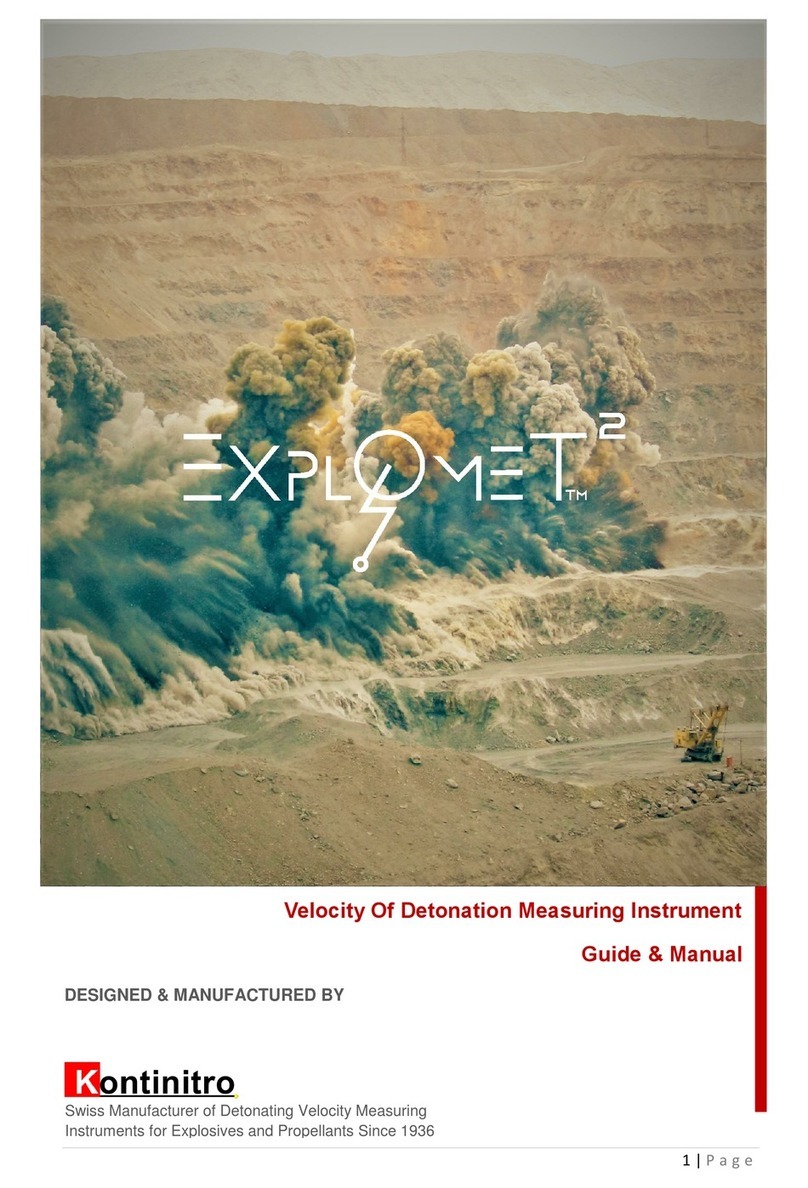 KONTINITRO Explomet 2 Guide manual