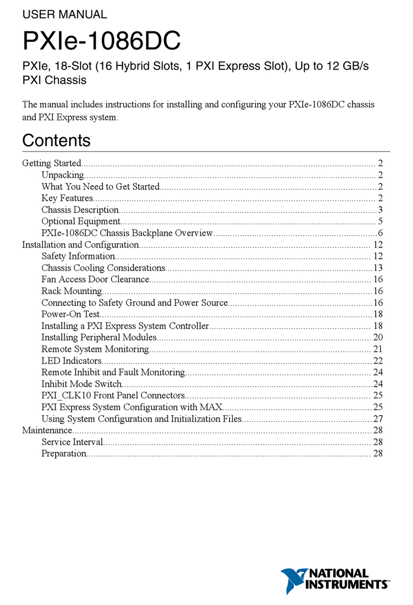 National Instruments PXIe-1086DC User manual