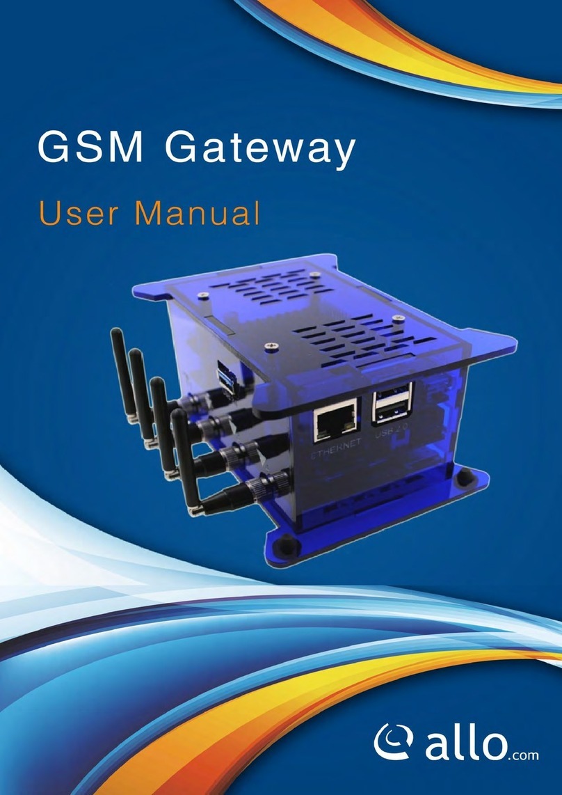 Allo.com aGG04 user manual