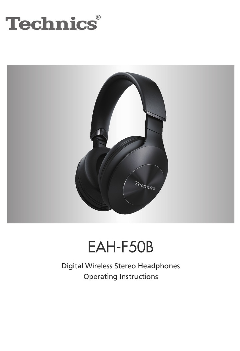 Technics EAH-F50B User manual