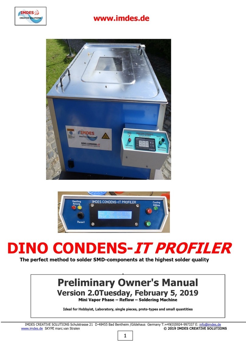 Imdes DINO-CONDENS-IT owner's manual