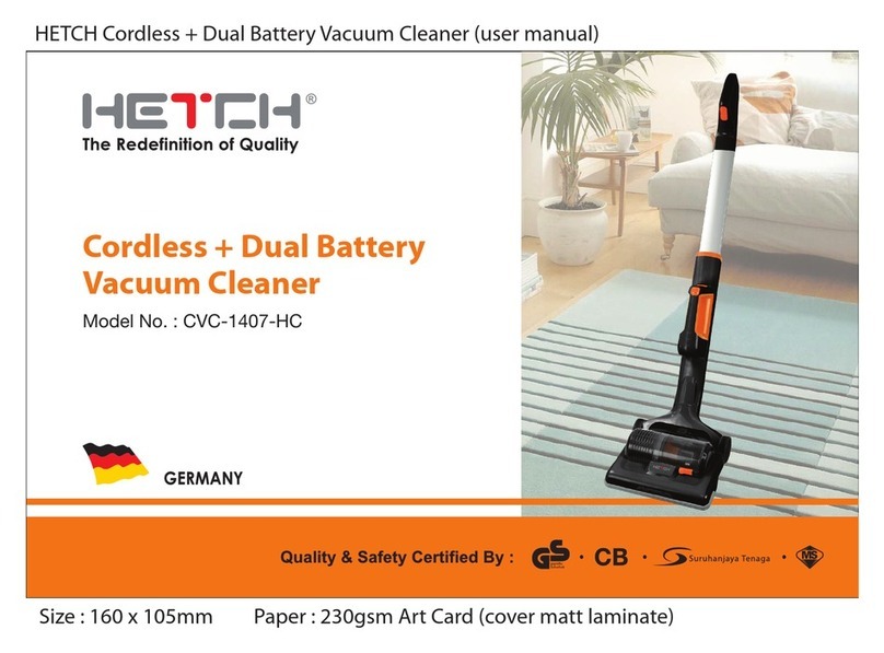 HETCH CVC-1407-HC User manual