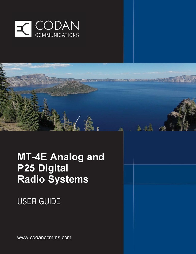 Codan MT-4E user guide