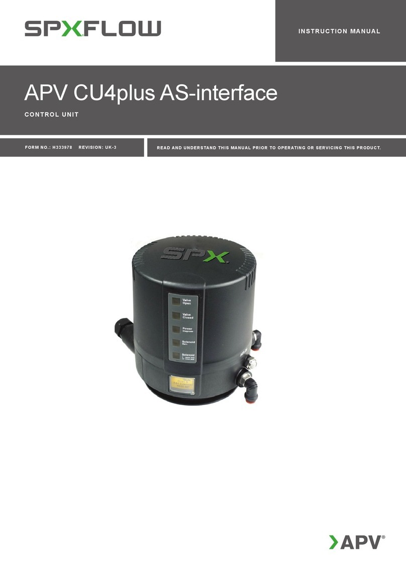 SPX FLOW APV CU4plus AS-i instruction manual