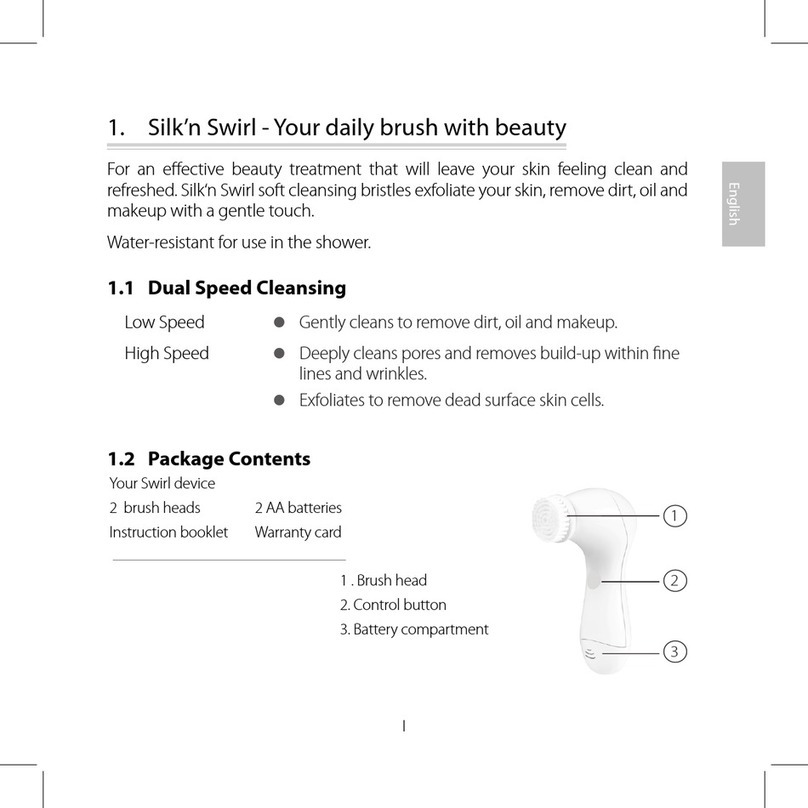 Silk'n Swirl user manual