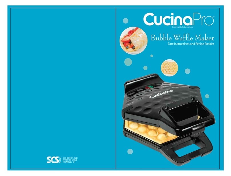 CucinaPro 1446 Care Instructions and Recipe Booklet