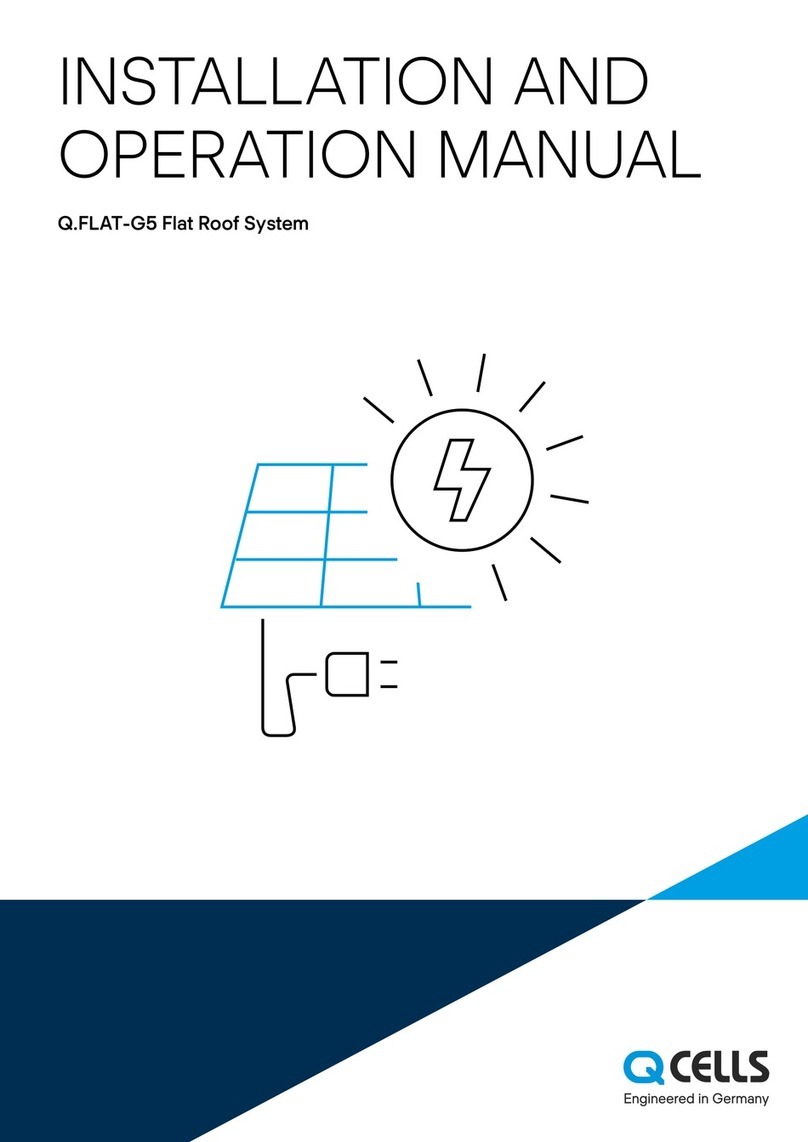 Qcells Q.FLAT-G5 User manual