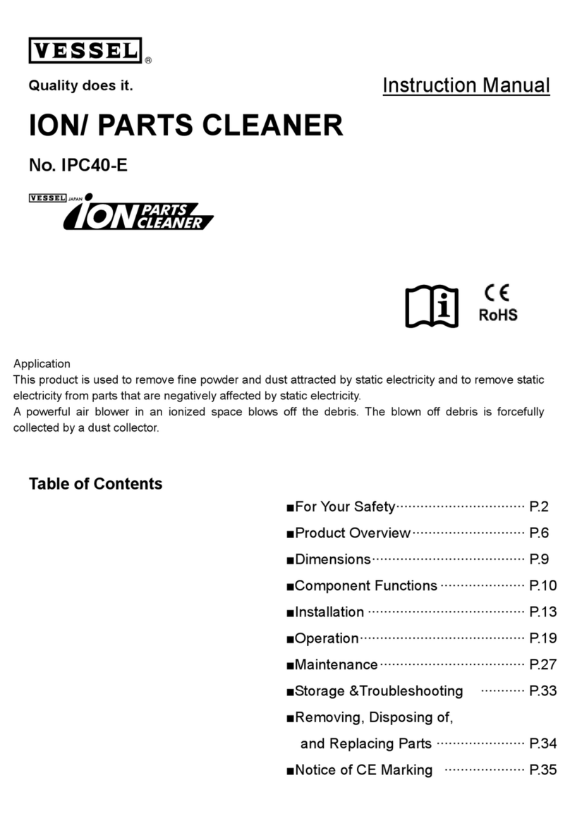 Vessel IPC40-E User manual
