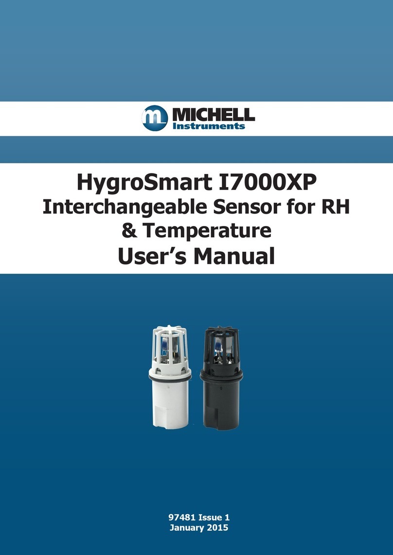 Michell Instruments HygroSmart I7000XP User manual