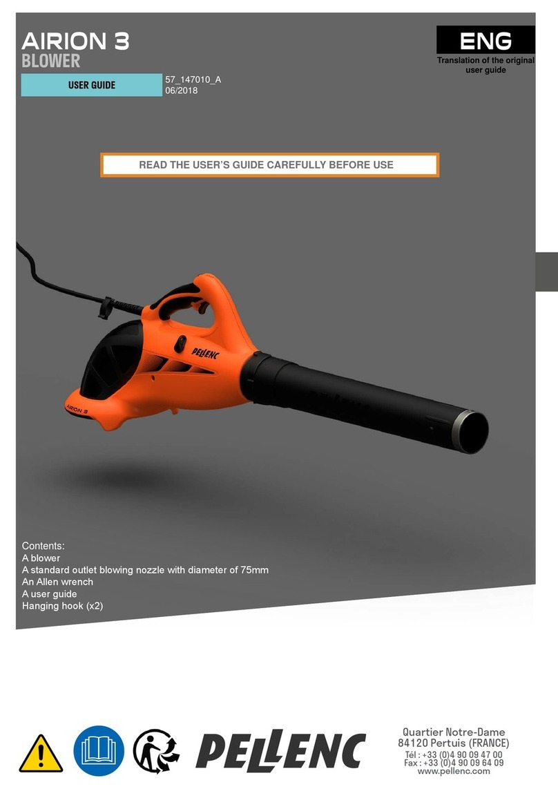 pellenc AIRION 3 user guide