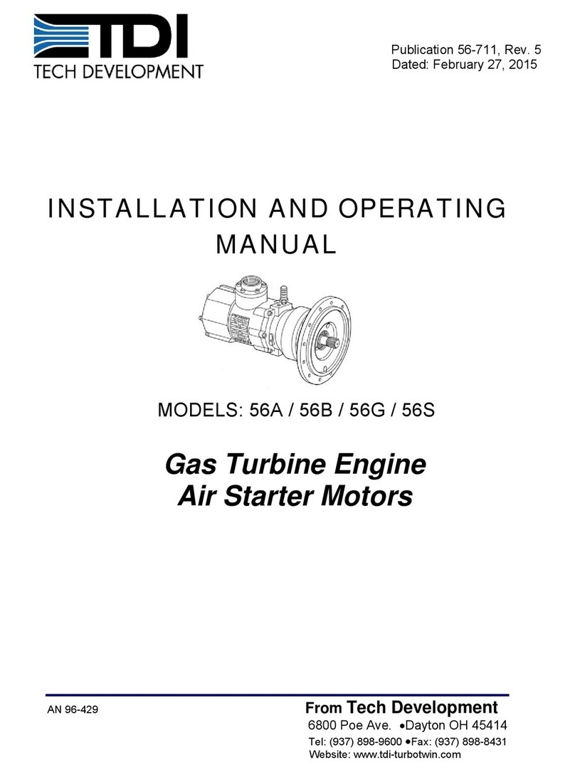 TDI 56A Installation and operating manual