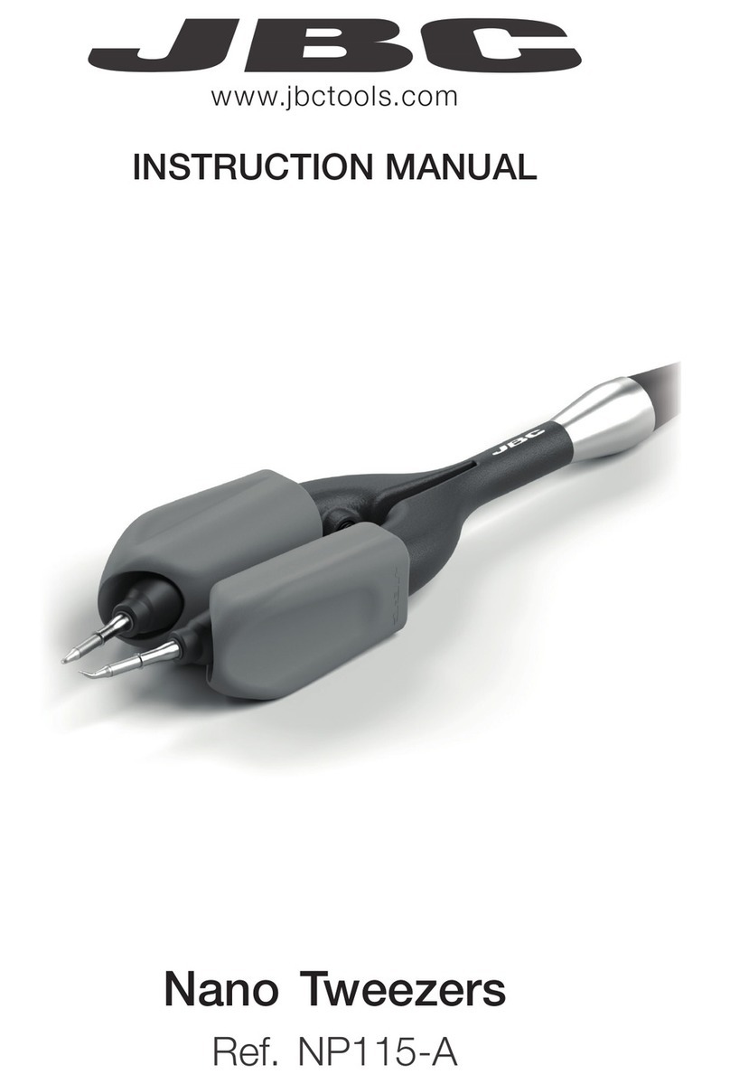 jbc NP115-A instruction manual