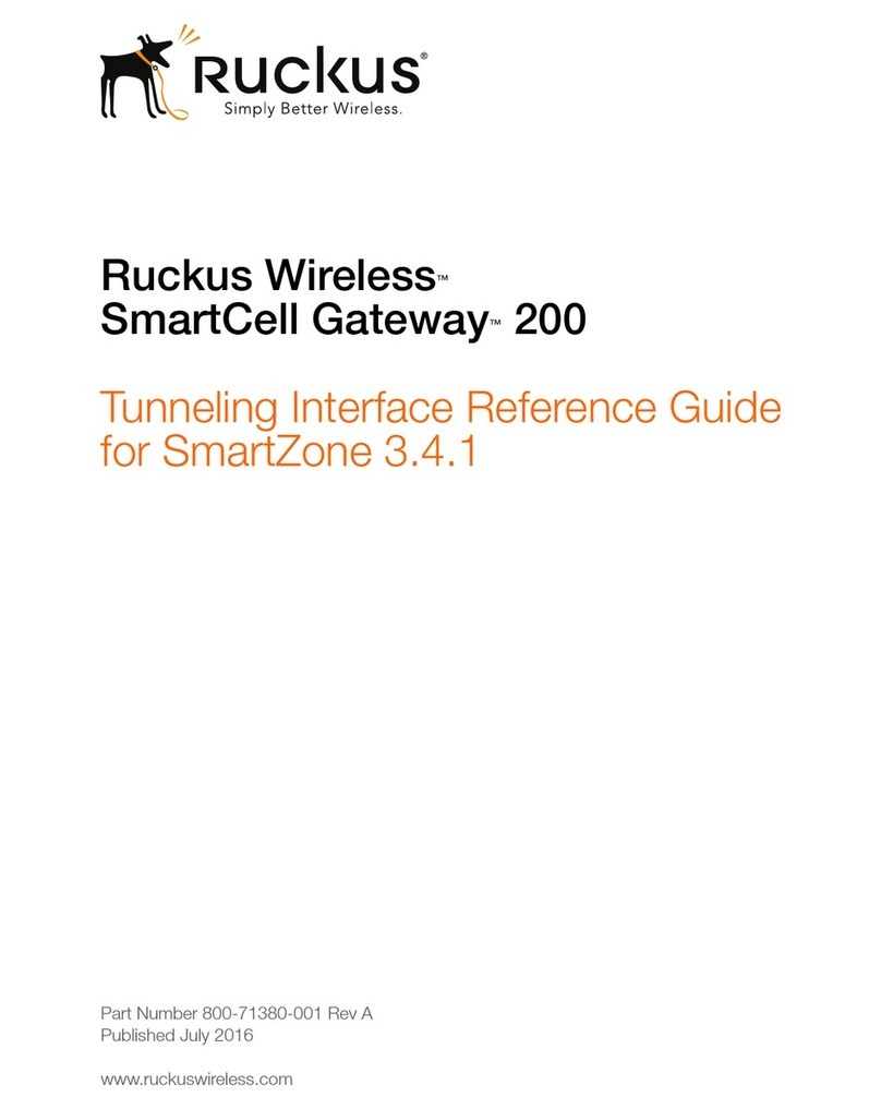 Ruckus Wireless SmartCell Gateway 200 reference guide