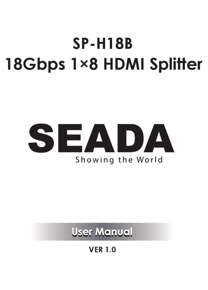 Seada SP-H18B User manual