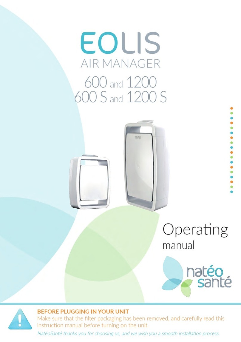 NateoSante EOLIS 600 operating manual