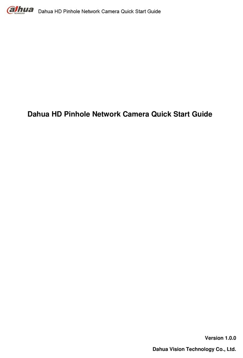 Dahua F Series User manual