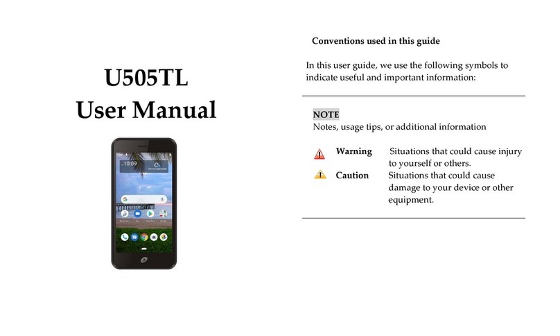 Unimax U505TL User manual